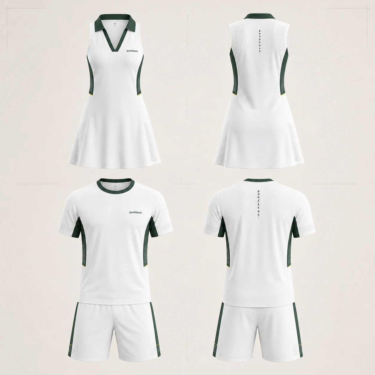 Court Minimal Tennisbekleidung